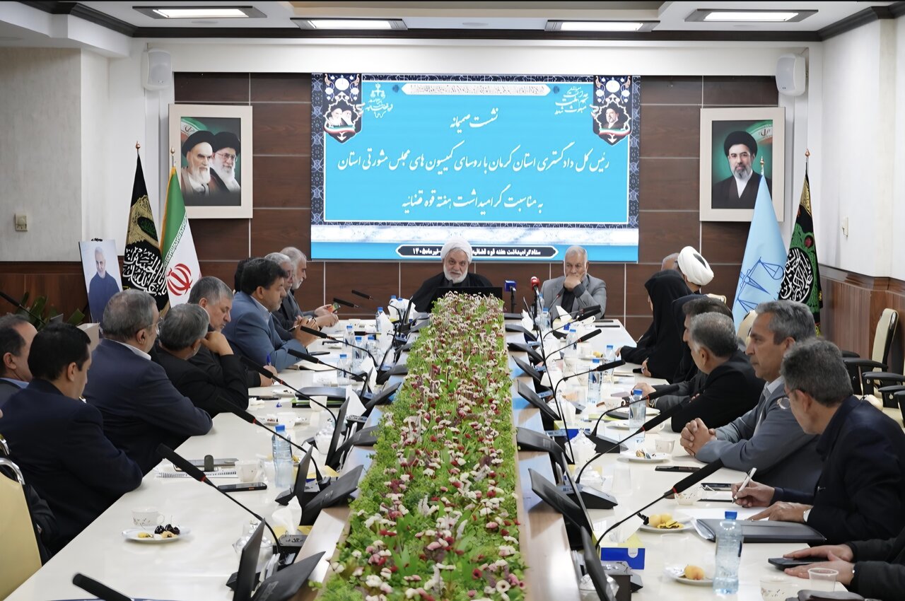 نشست حسنپور با رئیسکل دادگستری استان کرمان