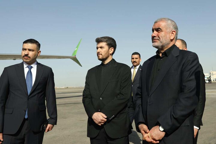 ورود رئیس مجلس عراق به تهران