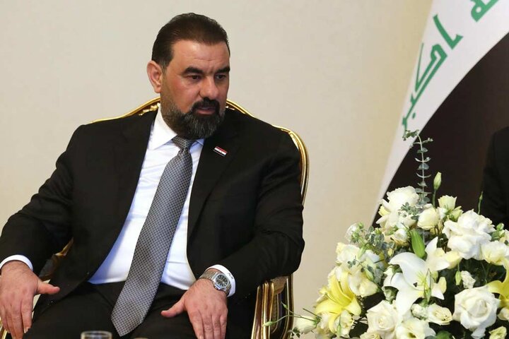 ورود رئیس مجلس عراق به تهران