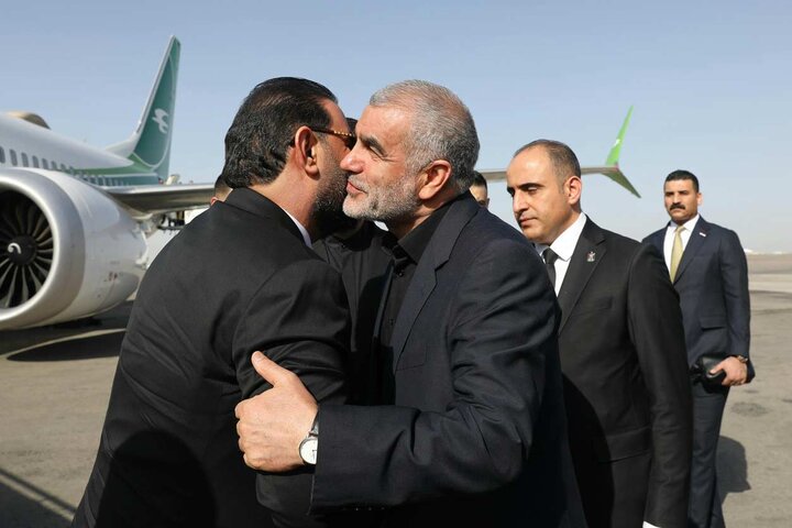 ورود رئیس مجلس عراق به تهران