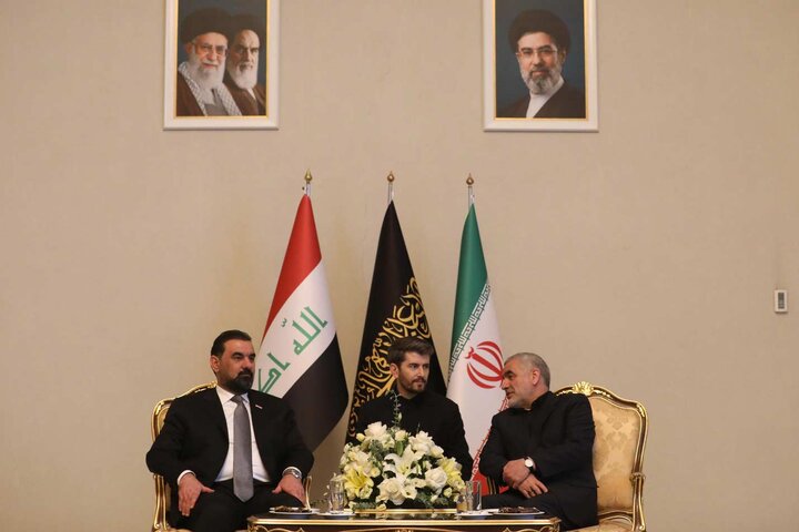 ورود رئیس مجلس عراق به تهران