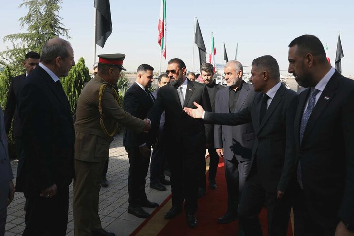 ورود رئیس مجلس عراق به تهران
