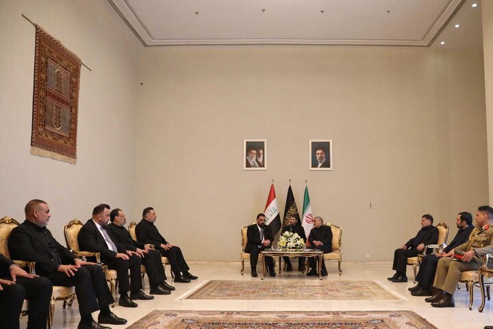 ورود رئیس مجلس عراق به تهران