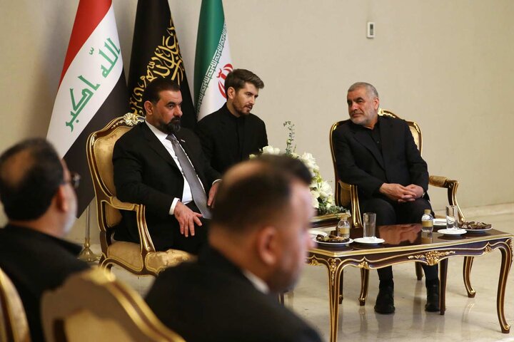 ورود رئیس مجلس عراق به تهران
