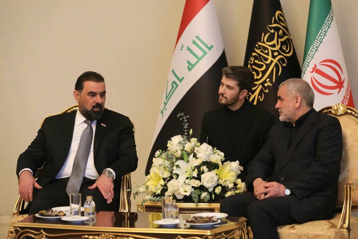ورود رئیس مجلس عراق به تهران