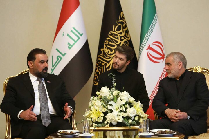 ورود رئیس مجلس عراق به تهران