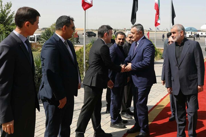 ورود رئیس مجلس ازبكستان به تهران