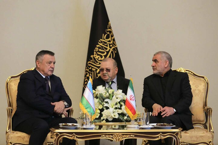 ورود رئیس مجلس ازبكستان به تهران