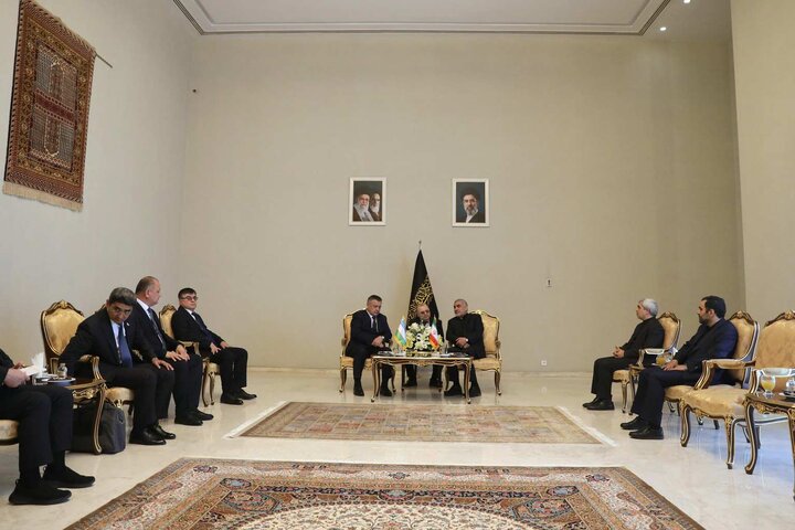 ورود رئیس مجلس ازبكستان به تهران