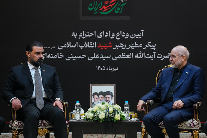 دیدار رئیس مجلس عراق با دکتر قالیباف