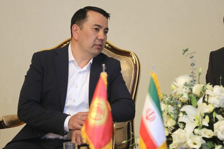 ورود رئیس مجلس قرقیزستان به تهران