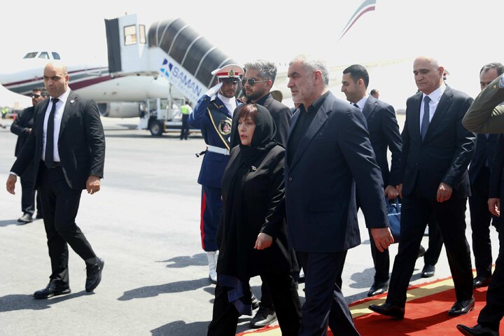 ورود رئیس مجلس آذربایجان به تهران
