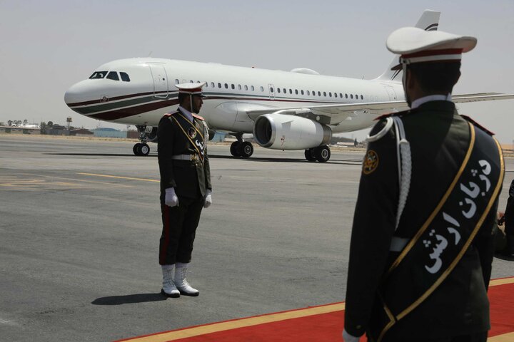 ورود رئیس مجلس قطر به تهران