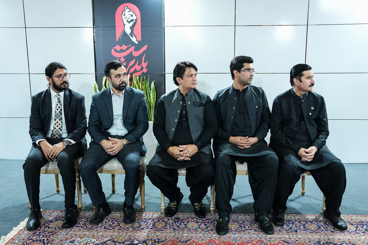 دیدار رئیس مجلس سنای پاکستان با دکتر قالیباف