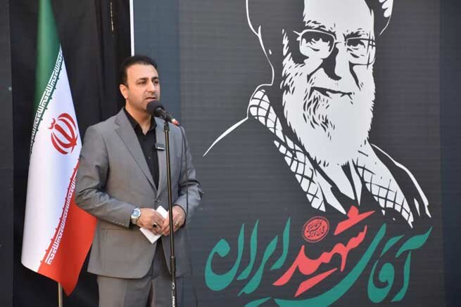 مراسم عزاداری و وداع جامعه دانشگاهیان، فرهنگیان، هنرمندان و پرسنل دستگاه های اجرایی لرستان با آقای شهید ایران