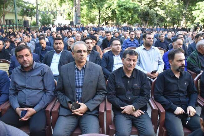 مراسم عزاداری و وداع جامعه دانشگاهیان، فرهنگیان، هنرمندان و پرسنل دستگاه های اجرایی لرستان با آقای شهید ایران