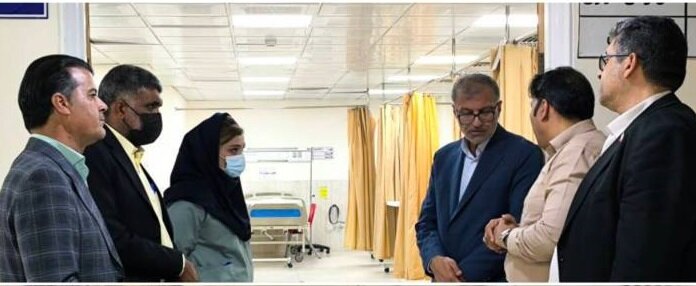 عملیاتی شدن پد بالگرد بیمارستان حضرت فاطمهالزهرا(س) حاجیآباد با پیگیری احمد مرادی/نشست با مدیرکل ورزش و جوانان هرمزگان