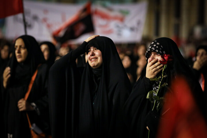 مراسم وداع با پیکر مطهر رهبر شهید انقلاب