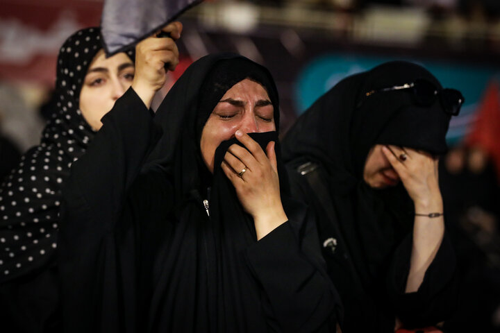 مراسم وداع با پیکر مطهر رهبر شهید انقلاب
