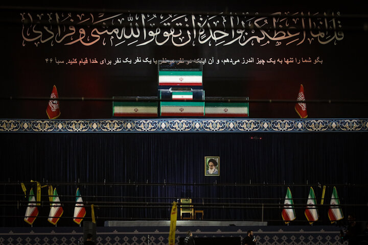 مراسم وداع با پیکر مطهر رهبر شهید انقلاب