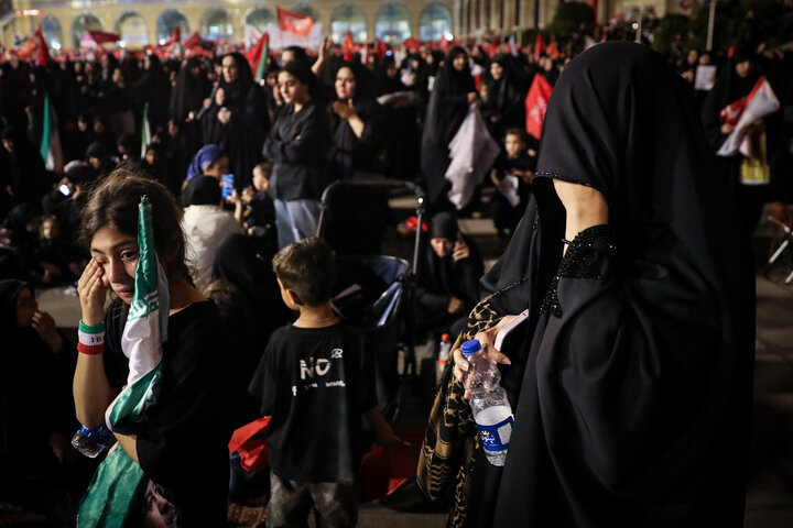 مراسم وداع با پیکر مطهر رهبر شهید انقلاب
