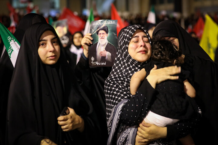 مراسم وداع با پیکر مطهر رهبر شهید انقلاب