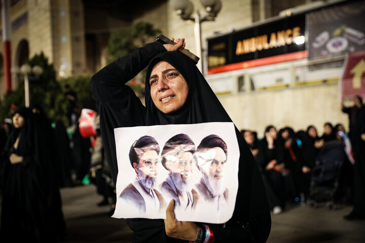 مراسم وداع با پیکر مطهر رهبر شهید انقلاب