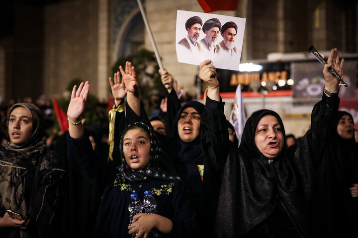 مراسم وداع با پیکر مطهر رهبر شهید انقلاب