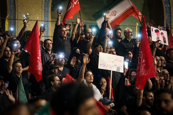 مراسم وداع با پیکر مطهر رهبر شهید انقلاب