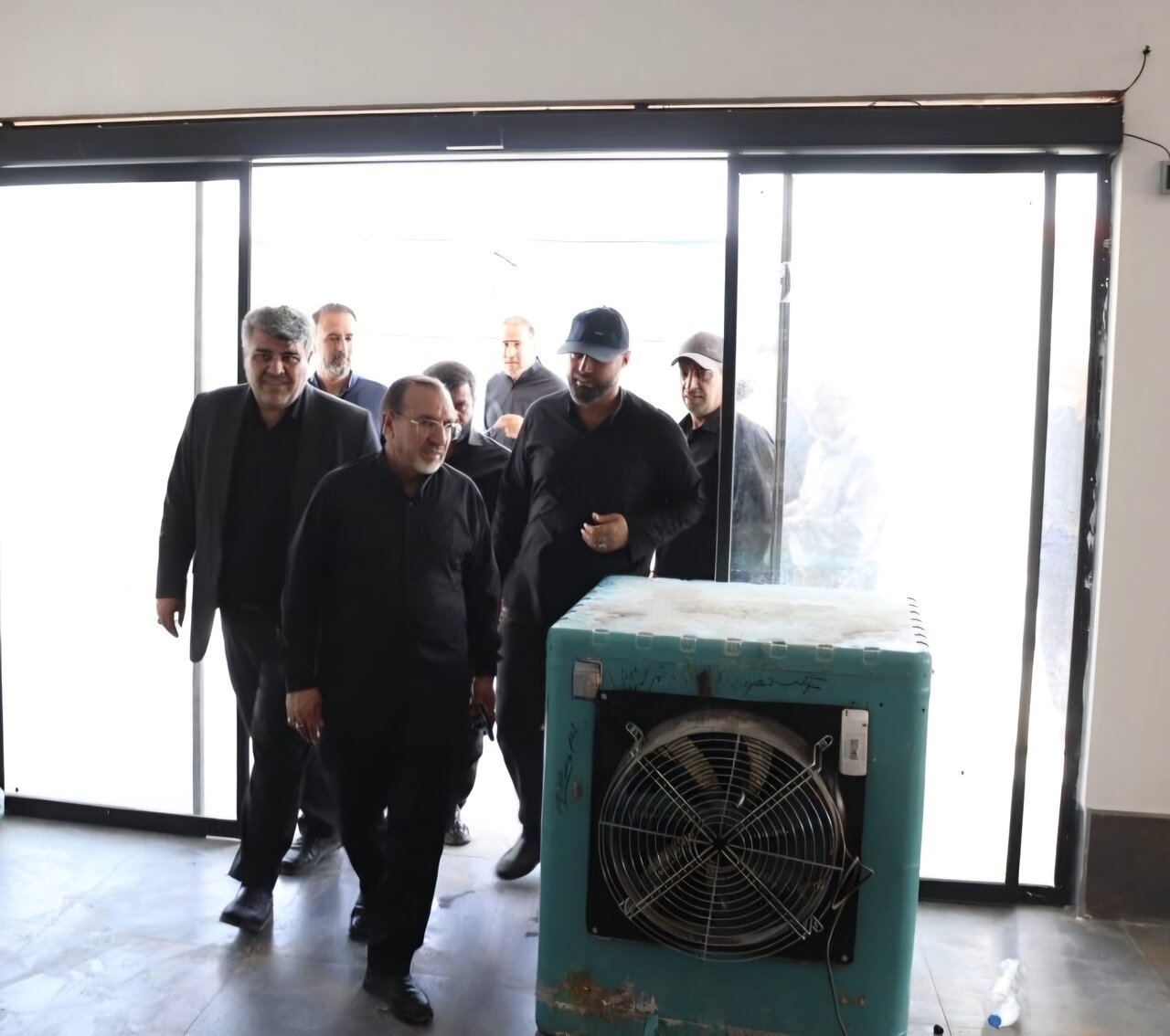 بازدید حدادی از موکب پذیرایی بخش چندار ساوجبلاغ