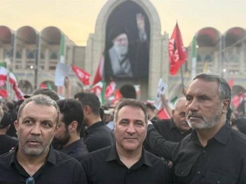 حضور نمایندگان خانه ملت در بدرقه حماسی رهبر شهید همراه با توده‌های مردم