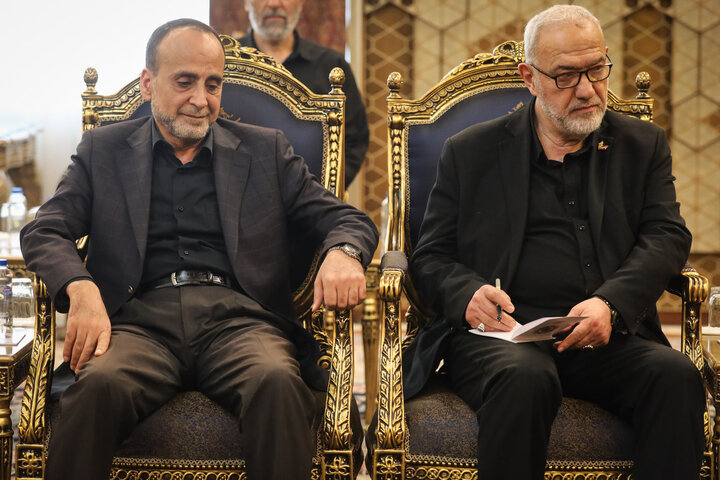دیدار محمد فنیش عضو ارشد حزب الله لبنان با دکتر قالیباف