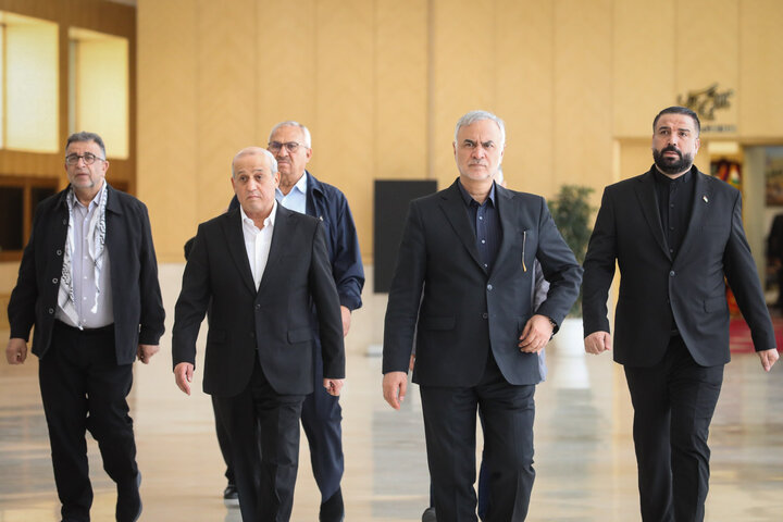 دیدار جمیل مزهر معاون دبیرکل جبهه مردمی آزادی فلسطین با دکتر قالیباف