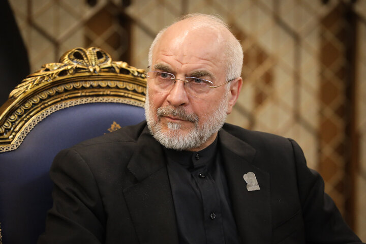 دیدار جمیل مزهر معاون دبیرکل جبهه مردمی آزادی فلسطین با دکتر قالیباف