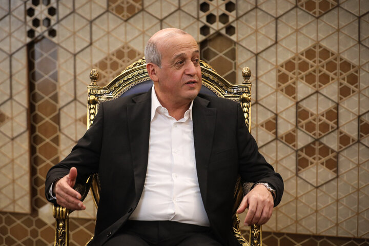 دیدار جمیل مزهر معاون دبیرکل جبهه مردمی آزادی فلسطین با دکتر قالیباف