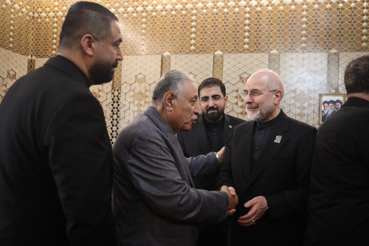 دیدار جمیل مزهر معاون دبیرکل جبهه مردمی آزادی فلسطین با دکتر قالیباف