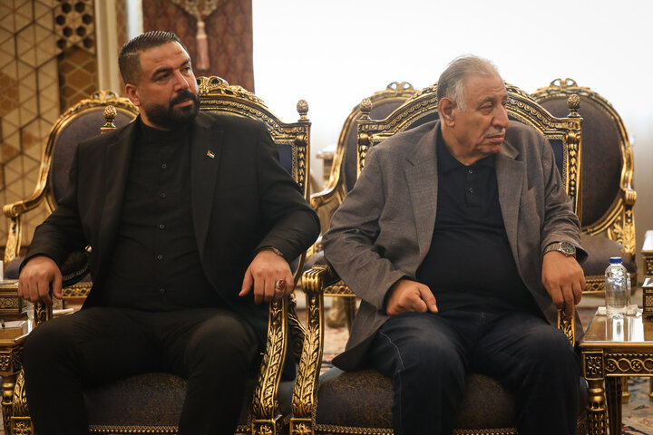 دیدار جمیل مزهر معاون دبیرکل جبهه مردمی آزادی فلسطین با دکتر قالیباف