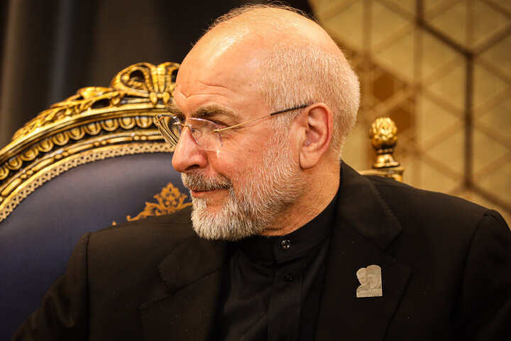 دیدار جمیل مزهر معاون دبیرکل جبهه مردمی آزادی فلسطین با دکتر قالیباف