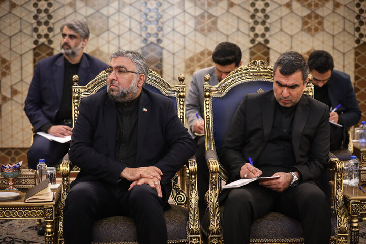 دیدار جمیل مزهر معاون دبیرکل جبهه مردمی آزادی فلسطین با دکتر قالیباف
