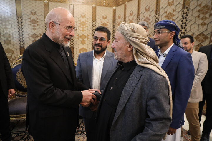 دیدار محمد النعیمی معاون رئیس جمهور یمن با دکتر قالیباف