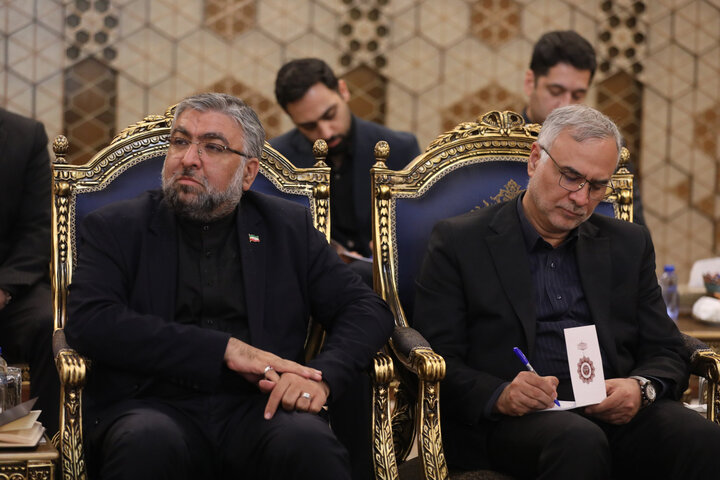 دیدار محمد النعیمی معاون رئیس جمهور یمن با دکتر قالیباف