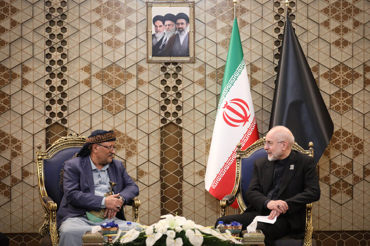 دیدار محمد النعیمی معاون رئیس جمهور یمن با دکتر قالیباف