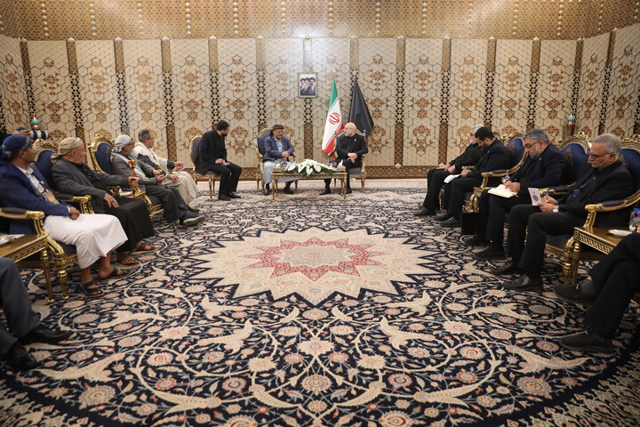 دیدار محمد النعیمی معاون رئیس جمهور یمن با دکتر قالیباف