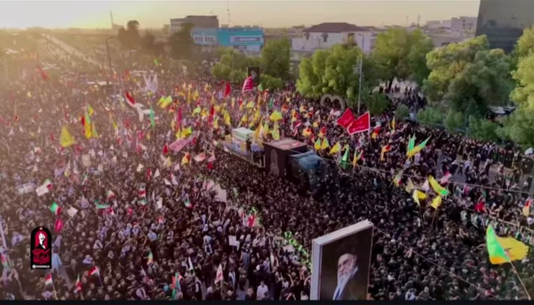 شرکت بیش از ۷ میلیون نفر در بدرقه تاریخی پیکر رهبر شهید در نجف اشرف/ پیوندهای معنوی آینده جهان اسلام را تضمین میکند
