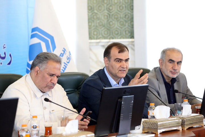 نشست کمیسیون اقتصادی مجلس با حضور رئیس بیمه مرکزی
