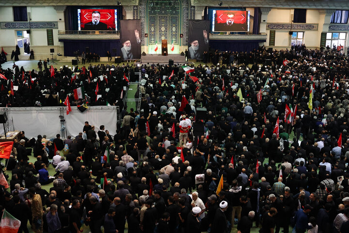 آیین بزرگداشت رهبر شهید انقلاب در مصلی تهران