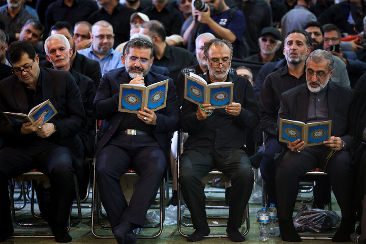 آیین بزرگداشت رهبر شهید انقلاب در مصلی تهران