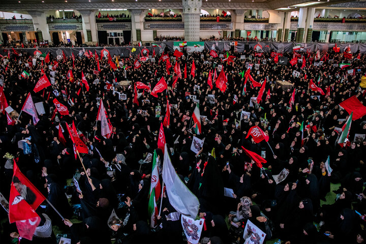 آیین بزرگداشت رهبر شهید انقلاب در مصلی تهران