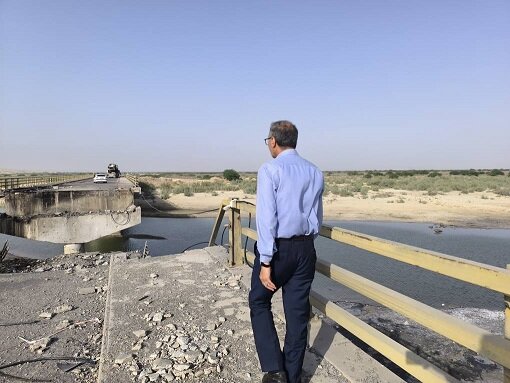 بازدید میدانی احمد مرادی از خسارات حملات آمریکا؛ تقدیر از تلاش شبانهروزی امدادگران بازدید میدانی احمد مرادی از خسارات حملات آمریکا؛ تقدیر از تلاش شبانهروزی امدادگران