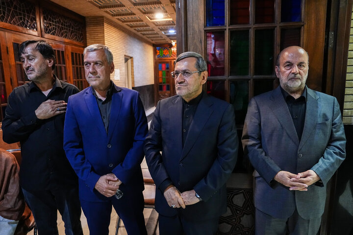 مراسم ختم برادر حسن قشقاوی